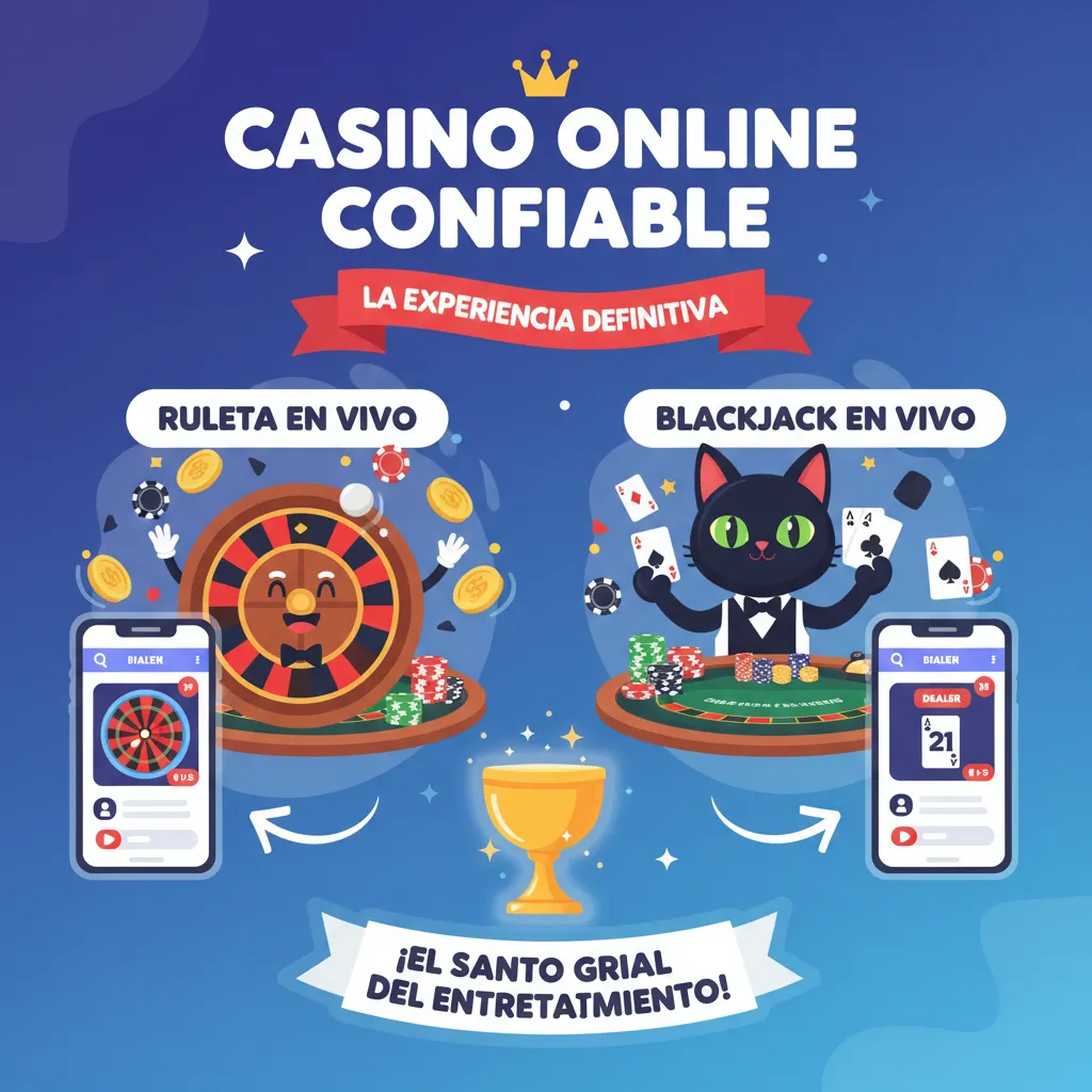 Ruleta y Blackjack en Casino en Vivo Confiable